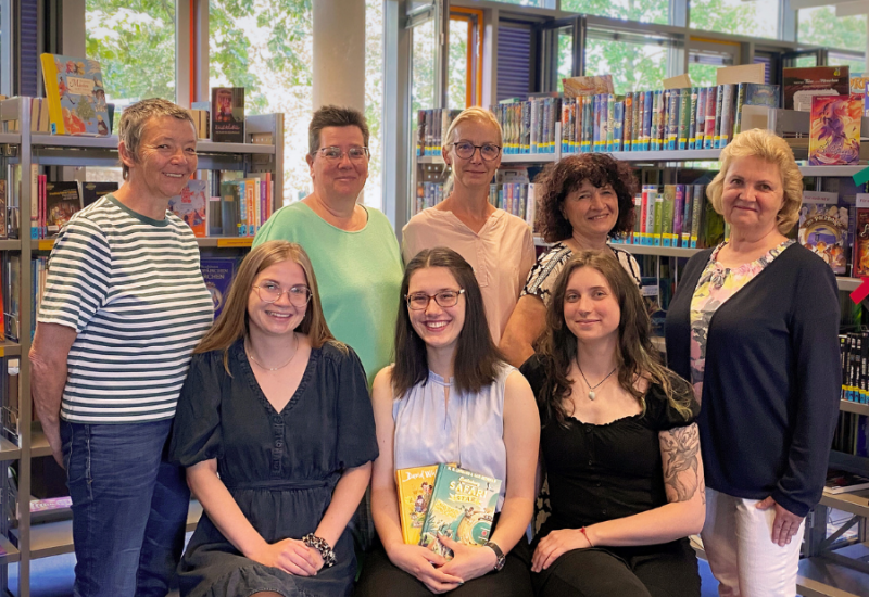 v.l.n.r. Frau Schmieder, Frau Domschke, Frau Beskow, Frau Duty, Frau Schubert, Frau Sperlich, Frau Buse, Frau Kretschmar